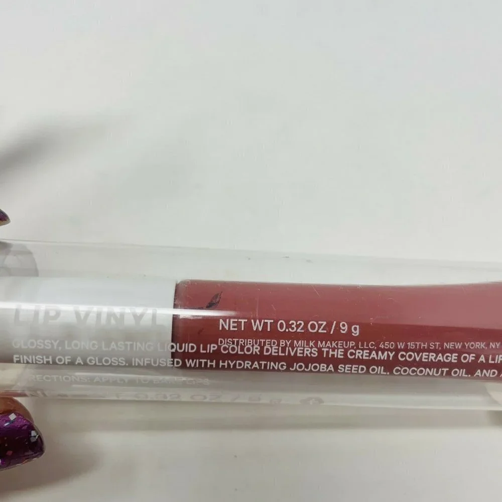 Milk Makeup Lip Vinyl Creamy‎ Coverup Lipstick Gloss Chillin Nude Pink $24